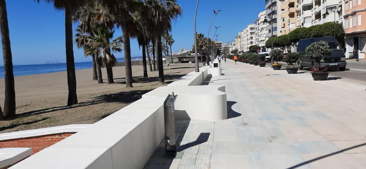Ferienwohnung Estepona Centro Playa Exterior foto