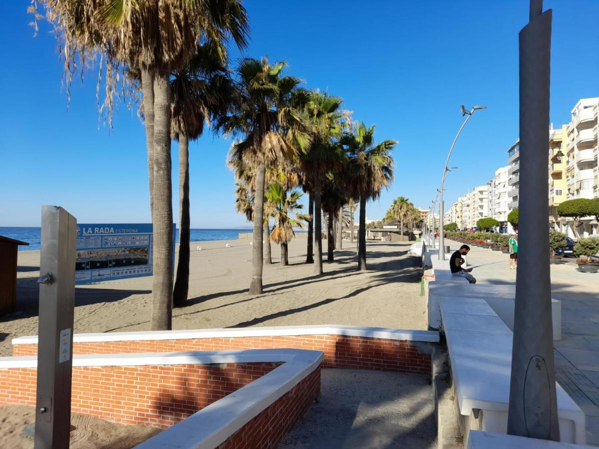 Ferienwohnung Estepona Centro Playa Exterior foto